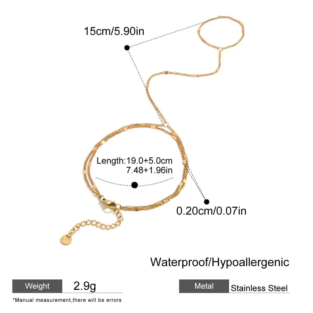 Bracelet de Main Femme