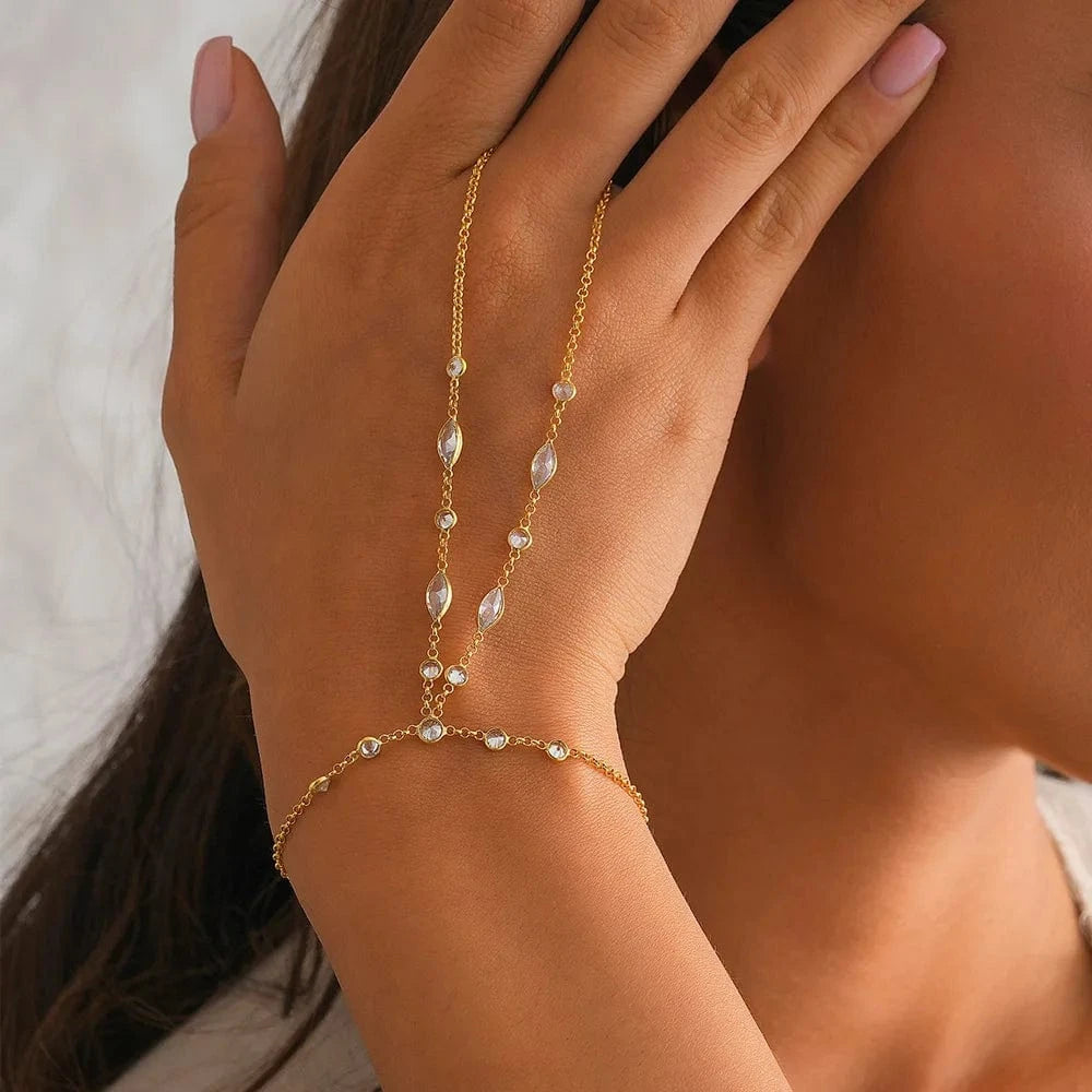 Bracelet de Main Zircon