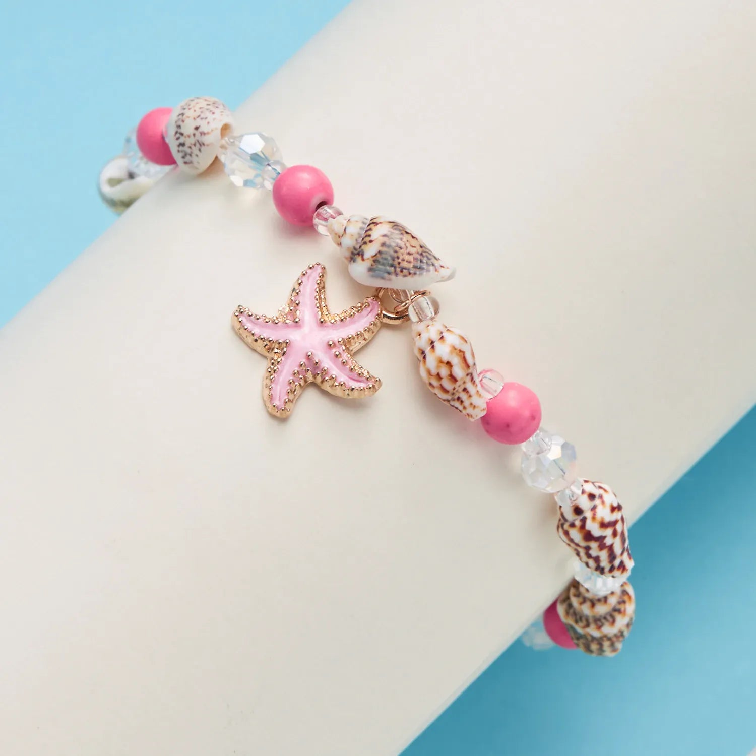 Bracelet de Pied Perles Colorées