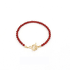 Bracelet fermoir t perle