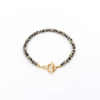 Bracelet fermoir t perle