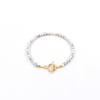 Bracelet fermoir t perle