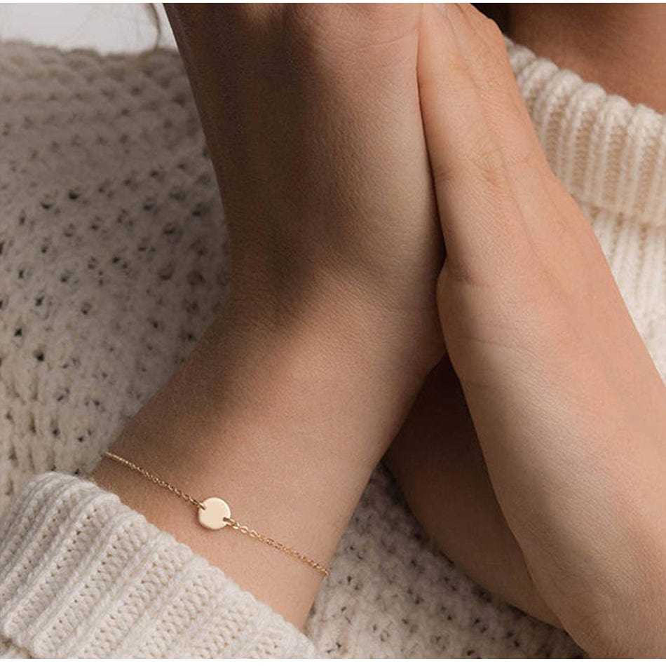 Bracelet fin avec rond