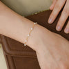 Bracelet fin perle femme