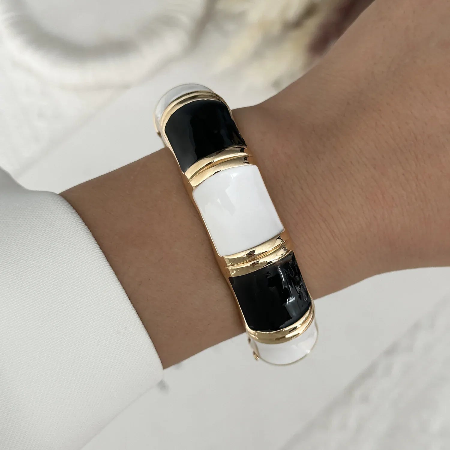 Bracelet Jonc Blanc