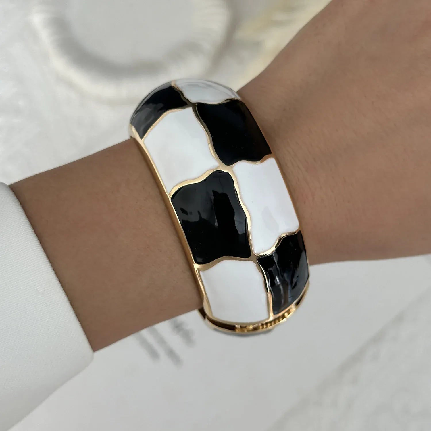 Bracelet Jonc Blanc