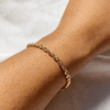 Bracelet maillon tresse