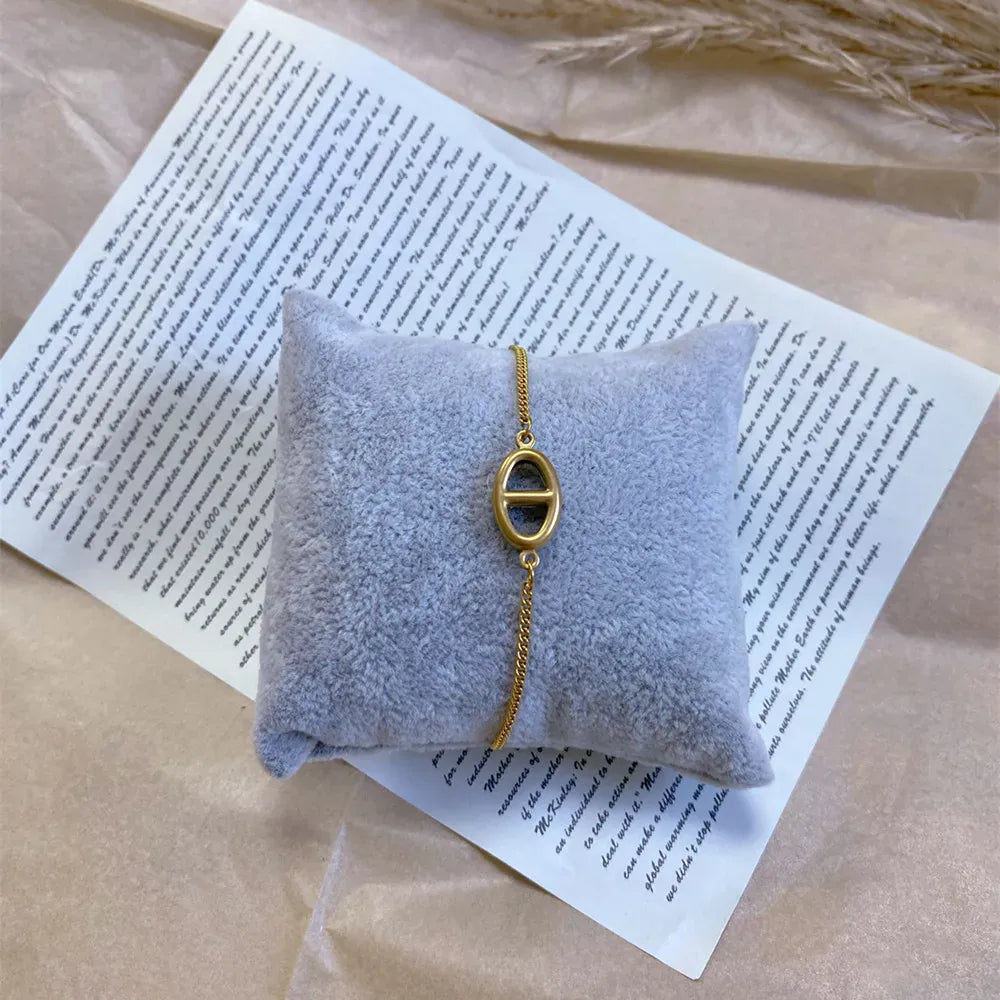 Bracelet Pendentif Grain de Café