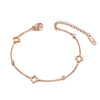 Bracelet Pierre Fine Charms Trefle