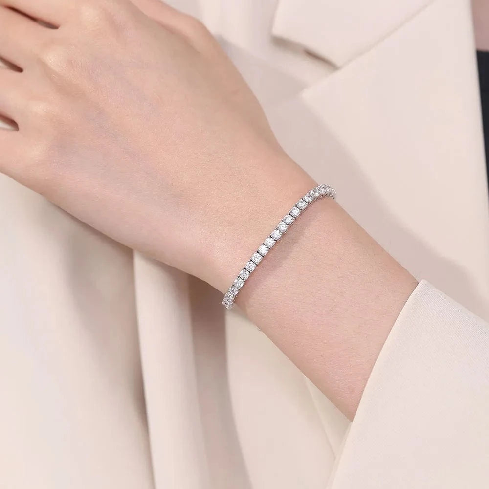 Bracelet Tennis Diamant Femme