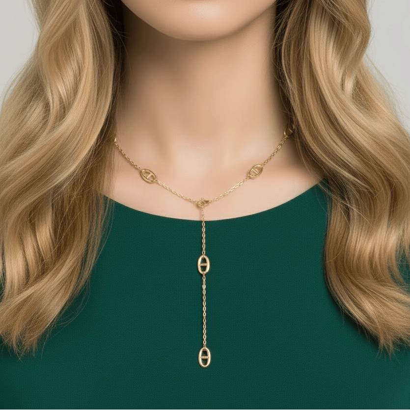 Chaine Collier Grain de Cafe