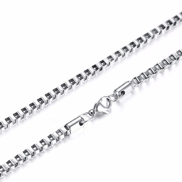 Chaîne Corde, Argent, longueur 55 cm - Manillon