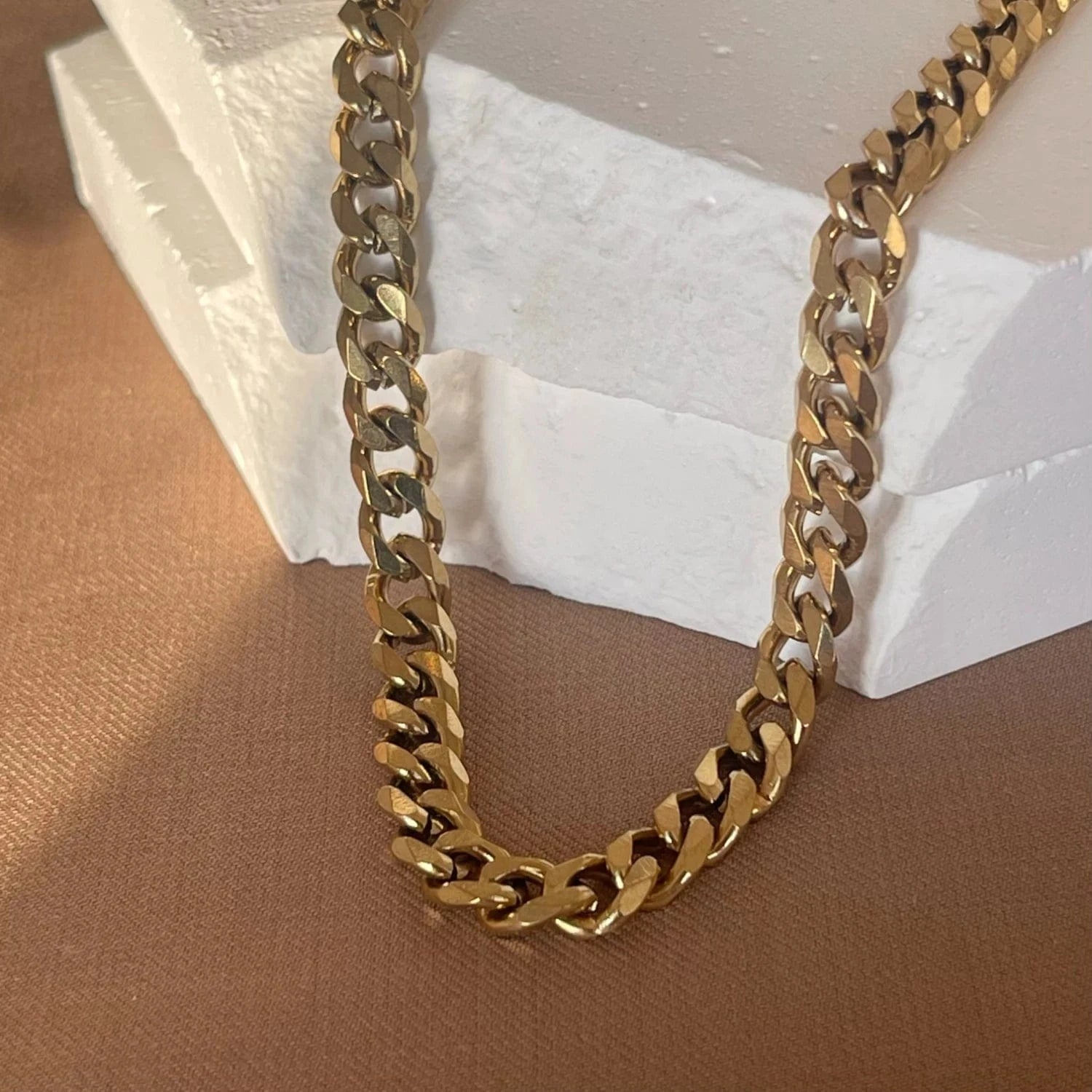 Chaine Cubaine Or Homme