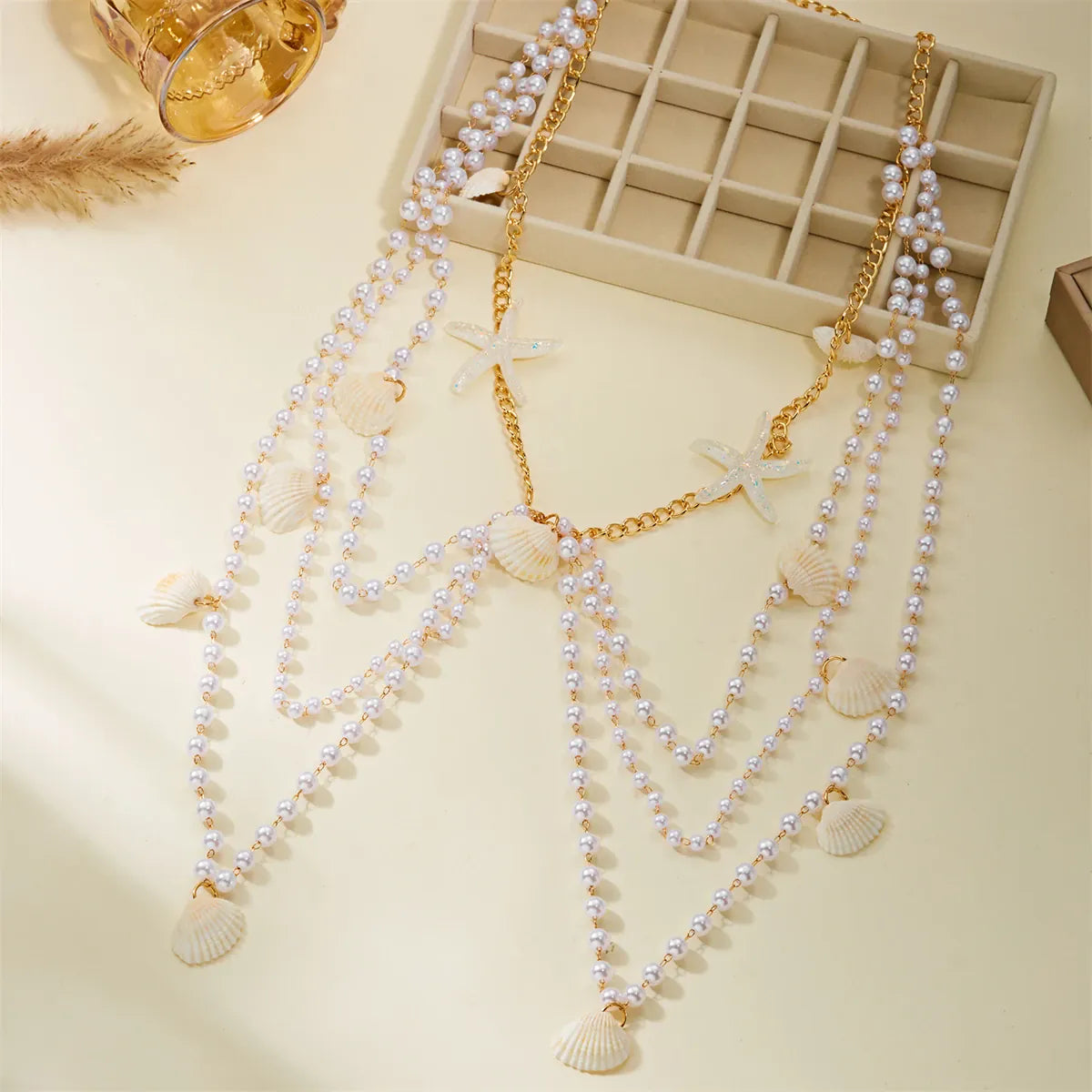 Chaine de Corps Perle Coquillages