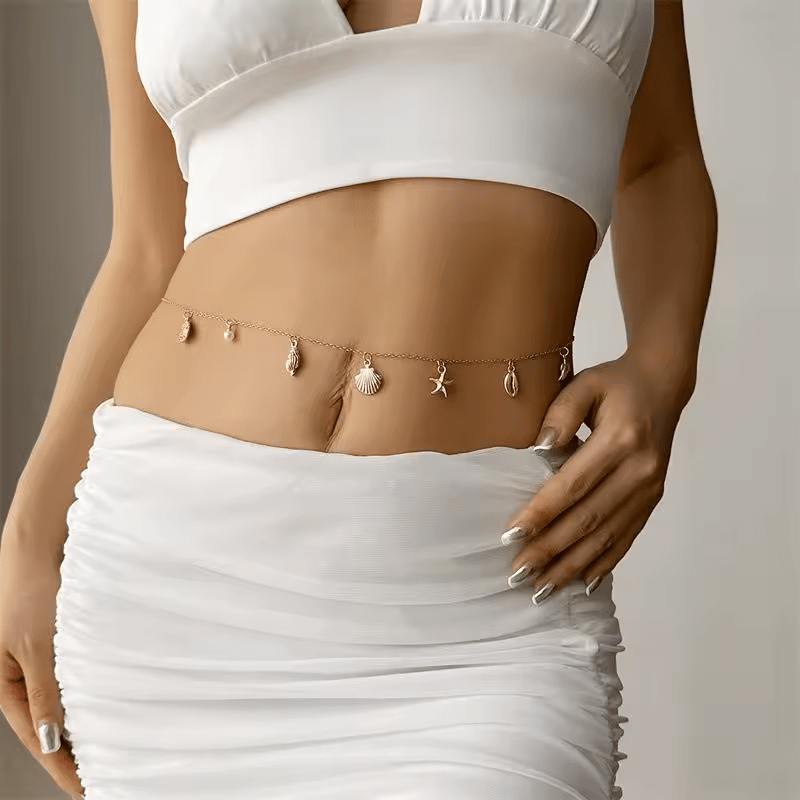 Chaine de Hanche Fine Or