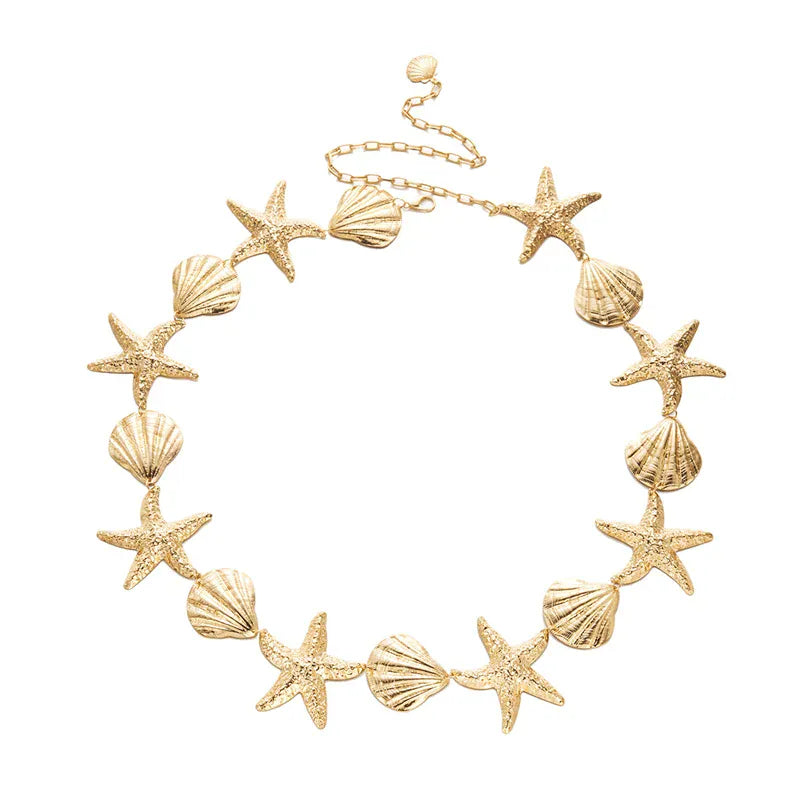 Chaine de Hanche Or Coquillage