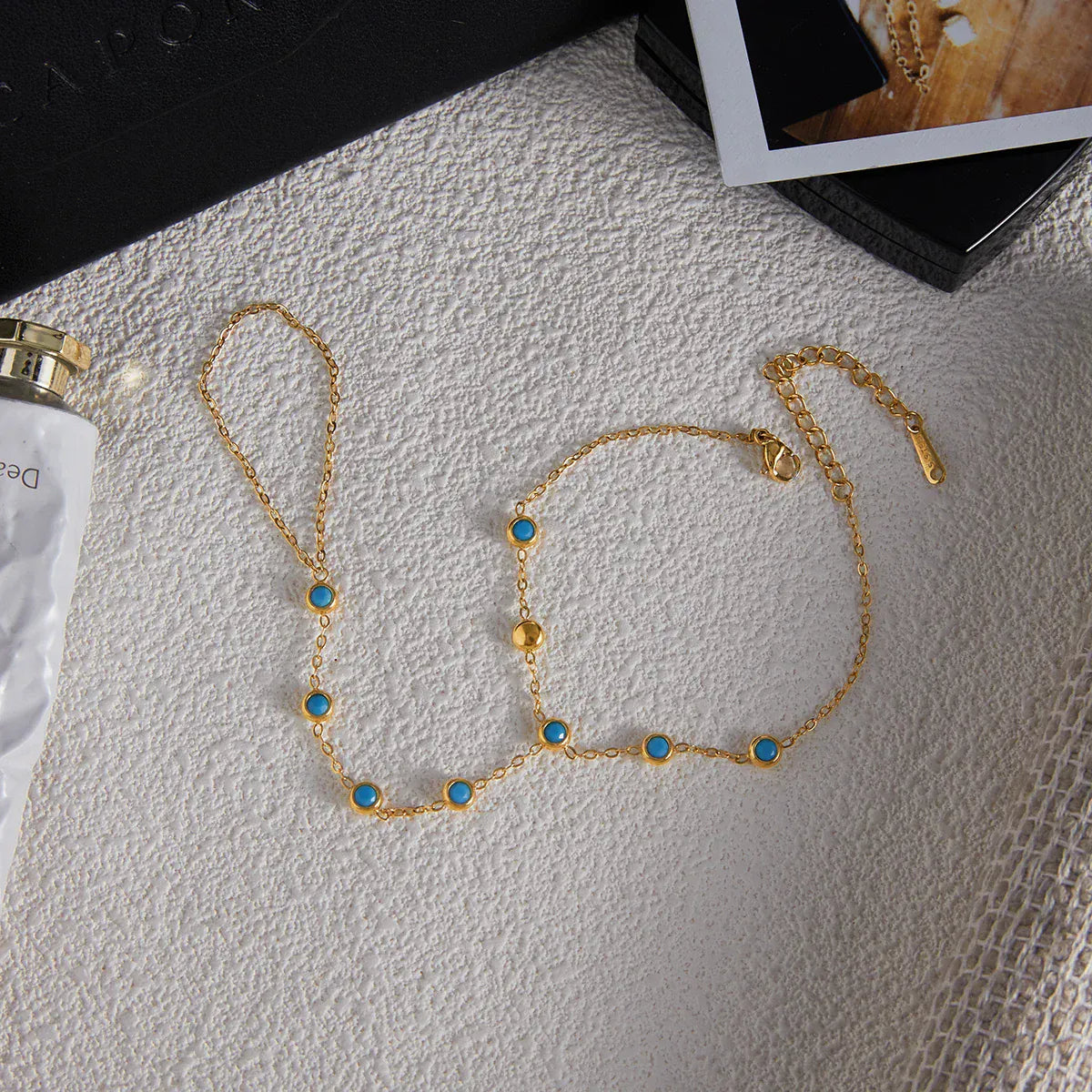 Chaine de Main Bleu