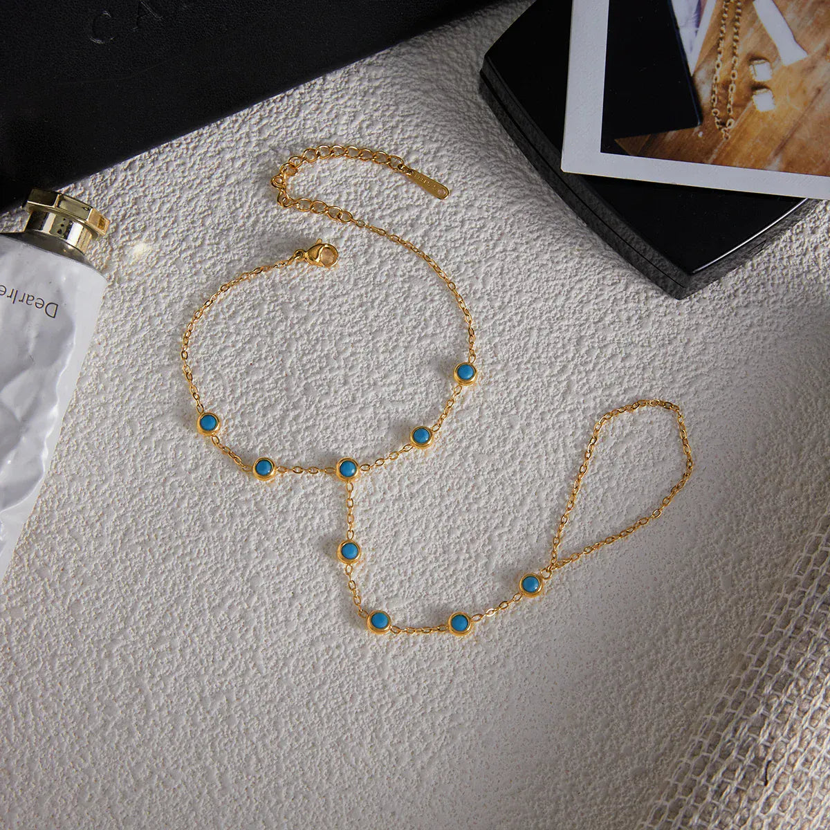 Chaine de Main Bleu