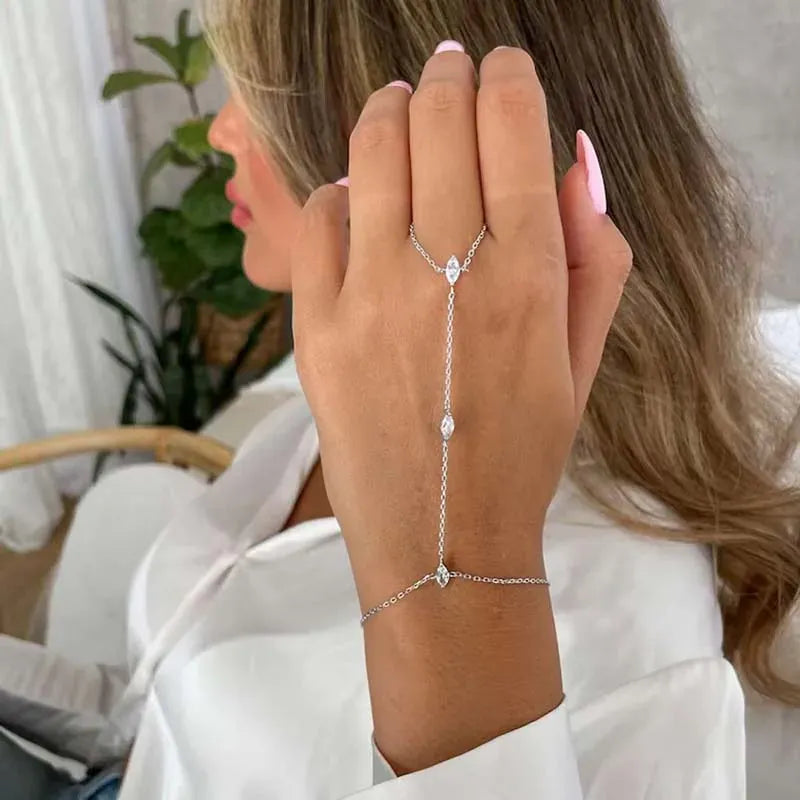 Chaine de Main Cristaux