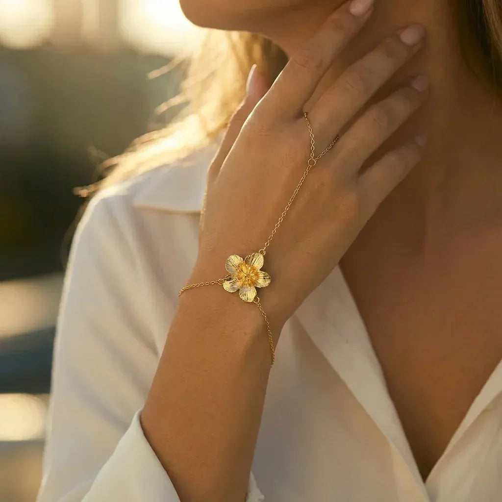 Chaine de Main Fleur