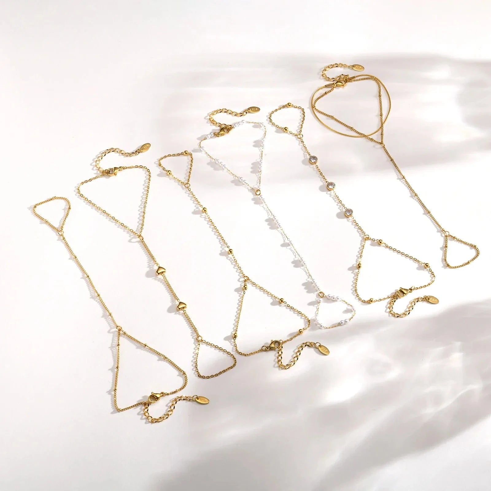 Chaine de Main Or Coeur