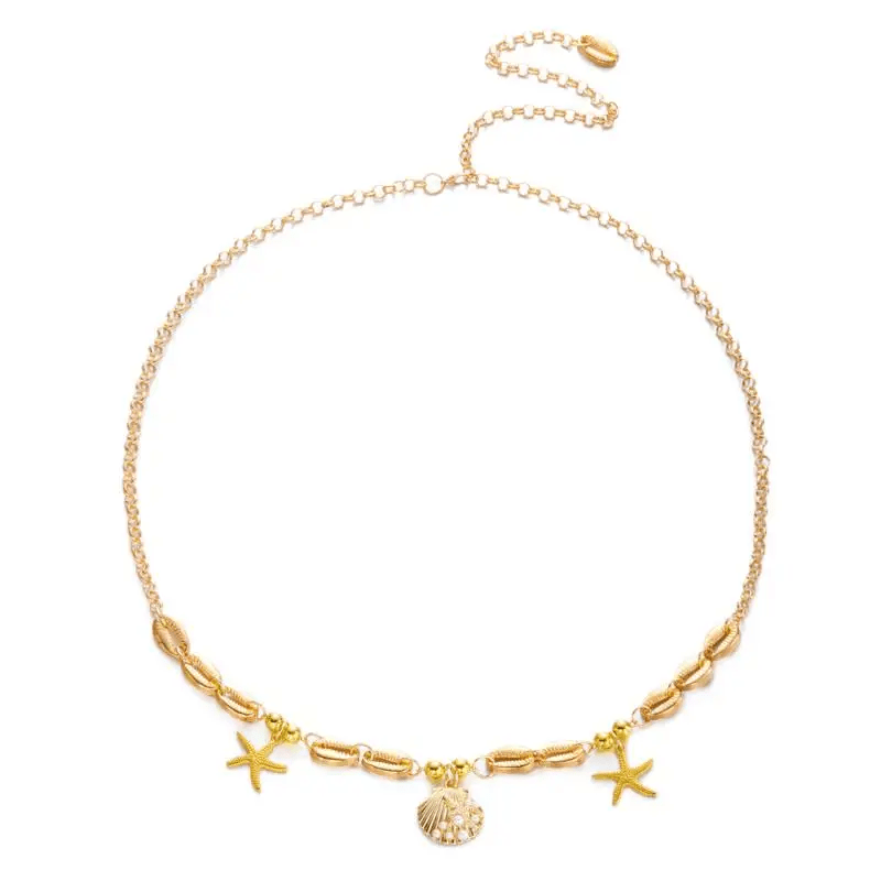 Chaine de Taille Coquillage Or