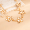Chaine de Ventre Fleurs Or