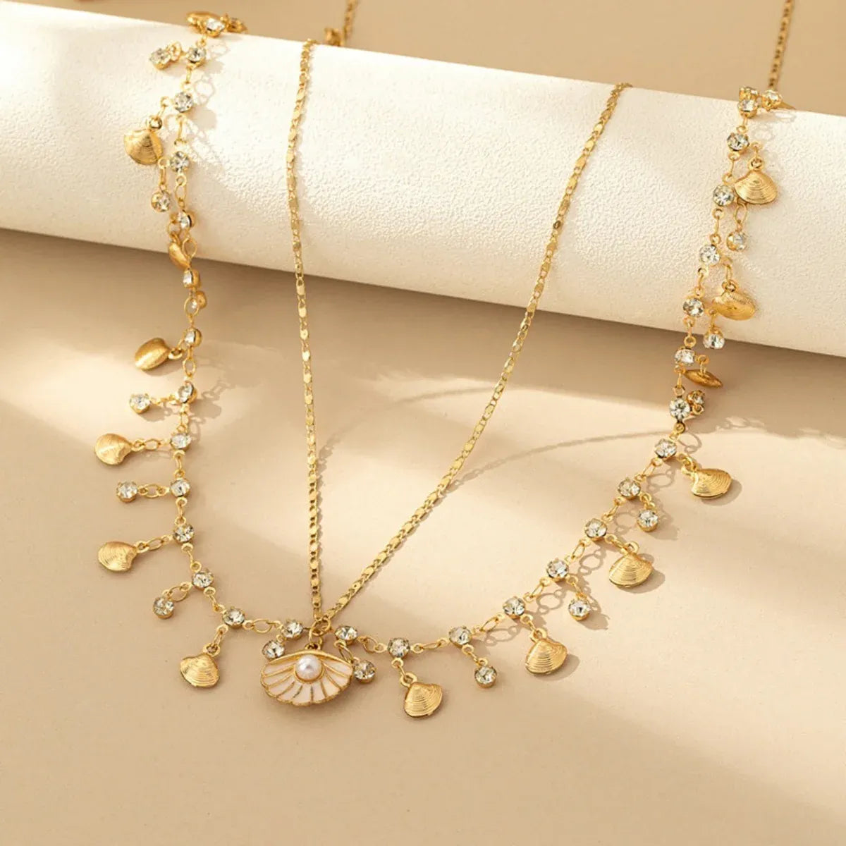 Chaine de Ventre Or Coquillage