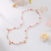 Chaine de Ventre Perles Roses