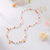Chaine de Ventre Perles Roses