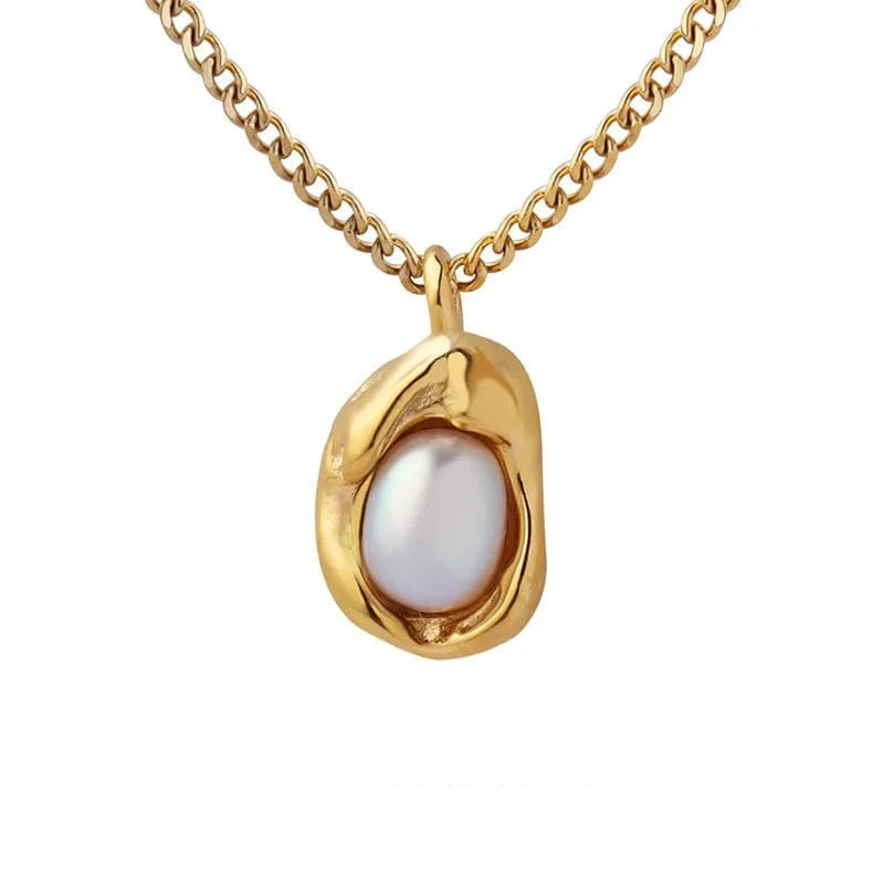 Chaine en Or avec Perle