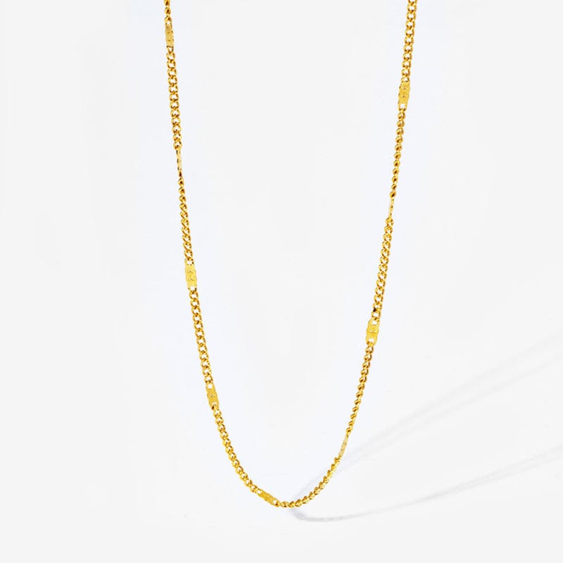 Chaine fine en or femme