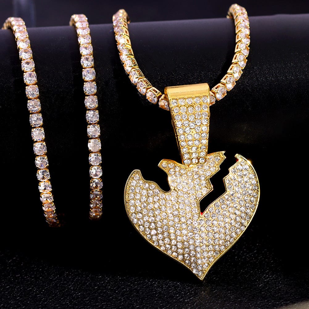 Chaine hip hop coeur