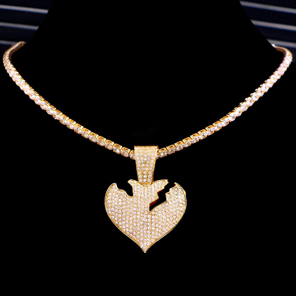 Chaine hip hop coeur