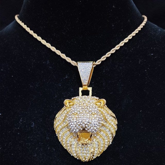 Lion Rapper Chain Chaine hip hop Lion | Chaîne Bijoux