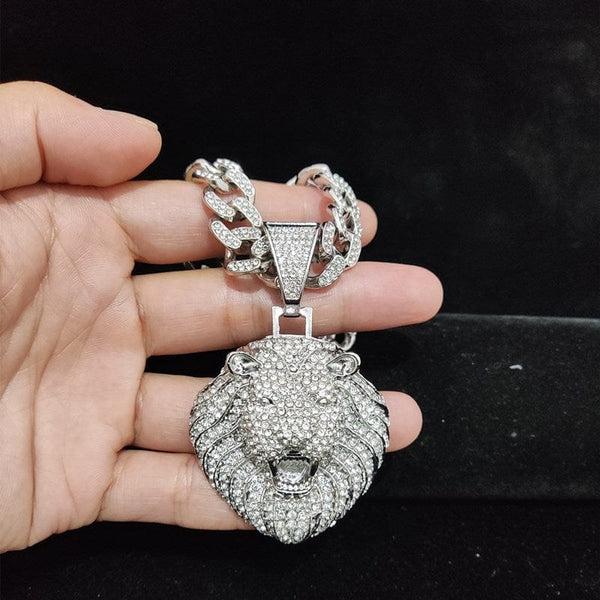 Chaine hip hop Lion | Chaîne Bijoux