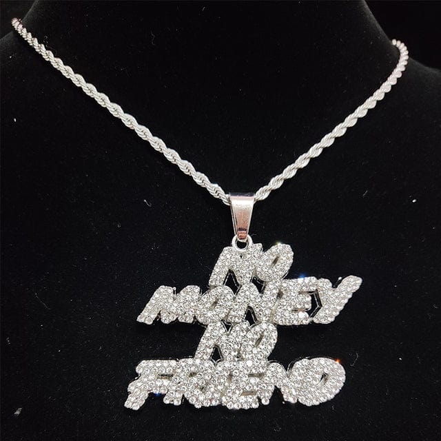 Chaine hip hop no money no friend