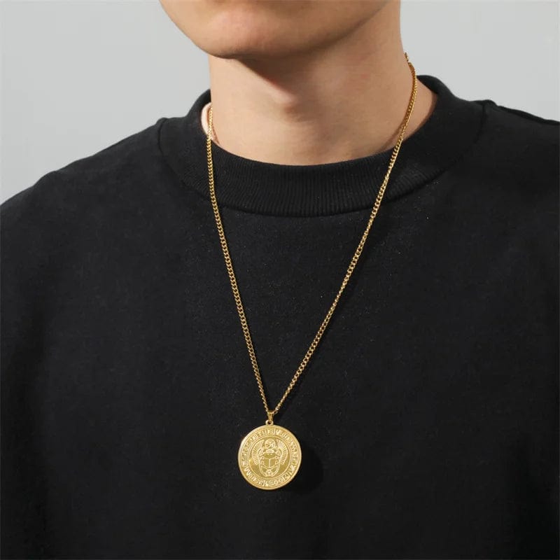 Chaine Médaille Or Homme