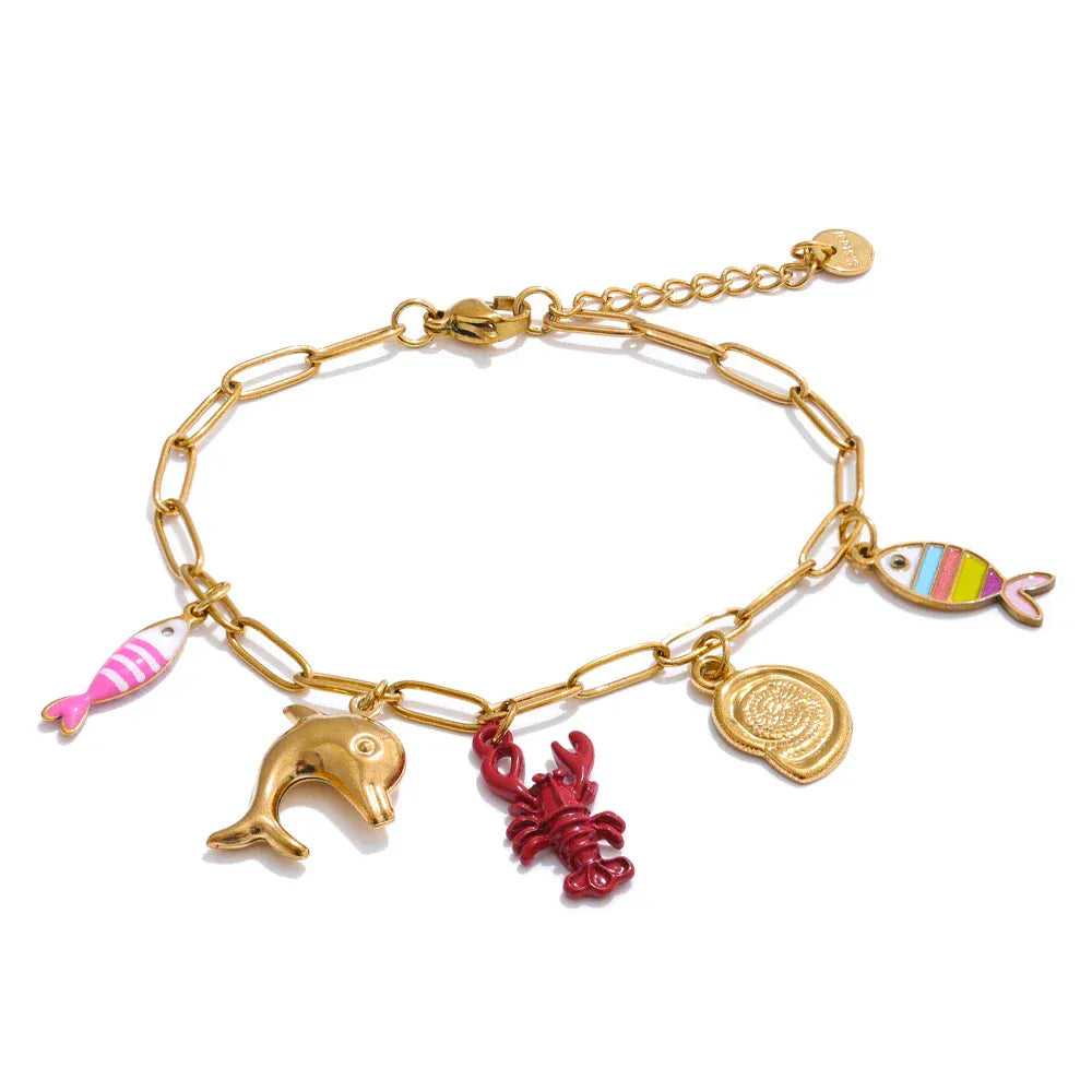 Charm Bracelet Poisson
