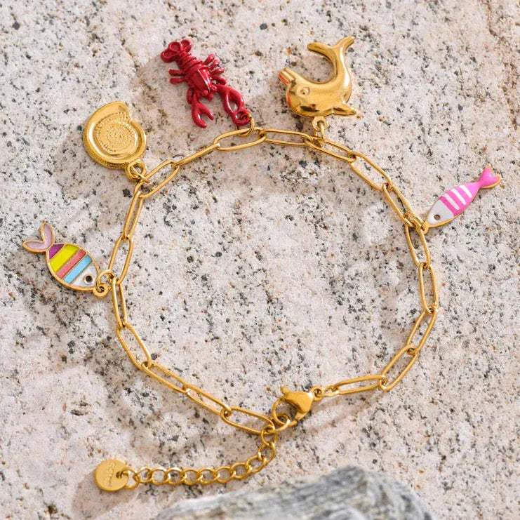 Charm Bracelet Poisson