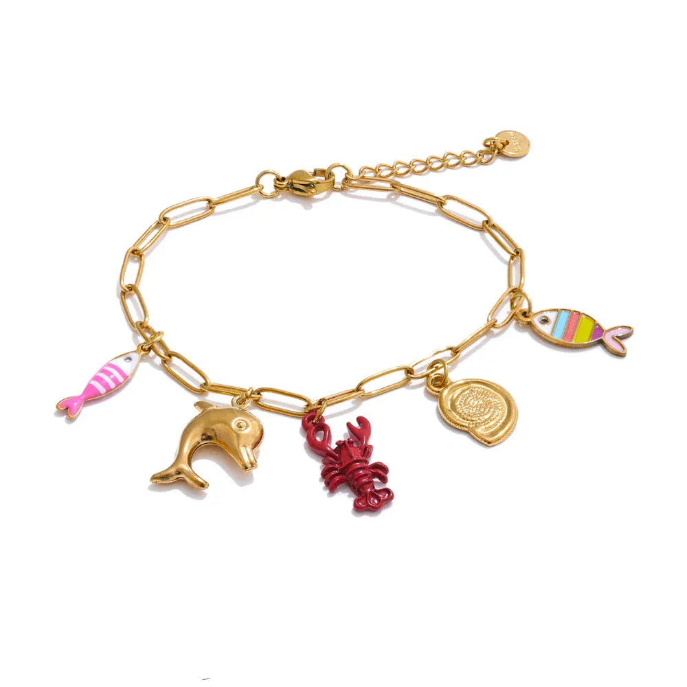 Charm Bracelet Poisson