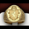 Chevaliere Homme Or Lion