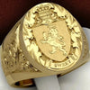Chevaliere Homme Or Lion