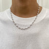 Collier a perle homme