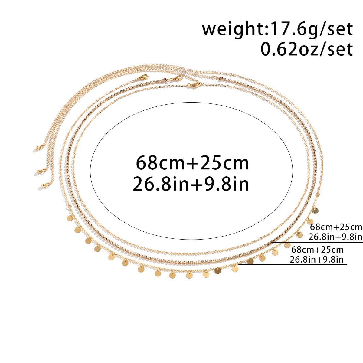 Collier autour des Hanches