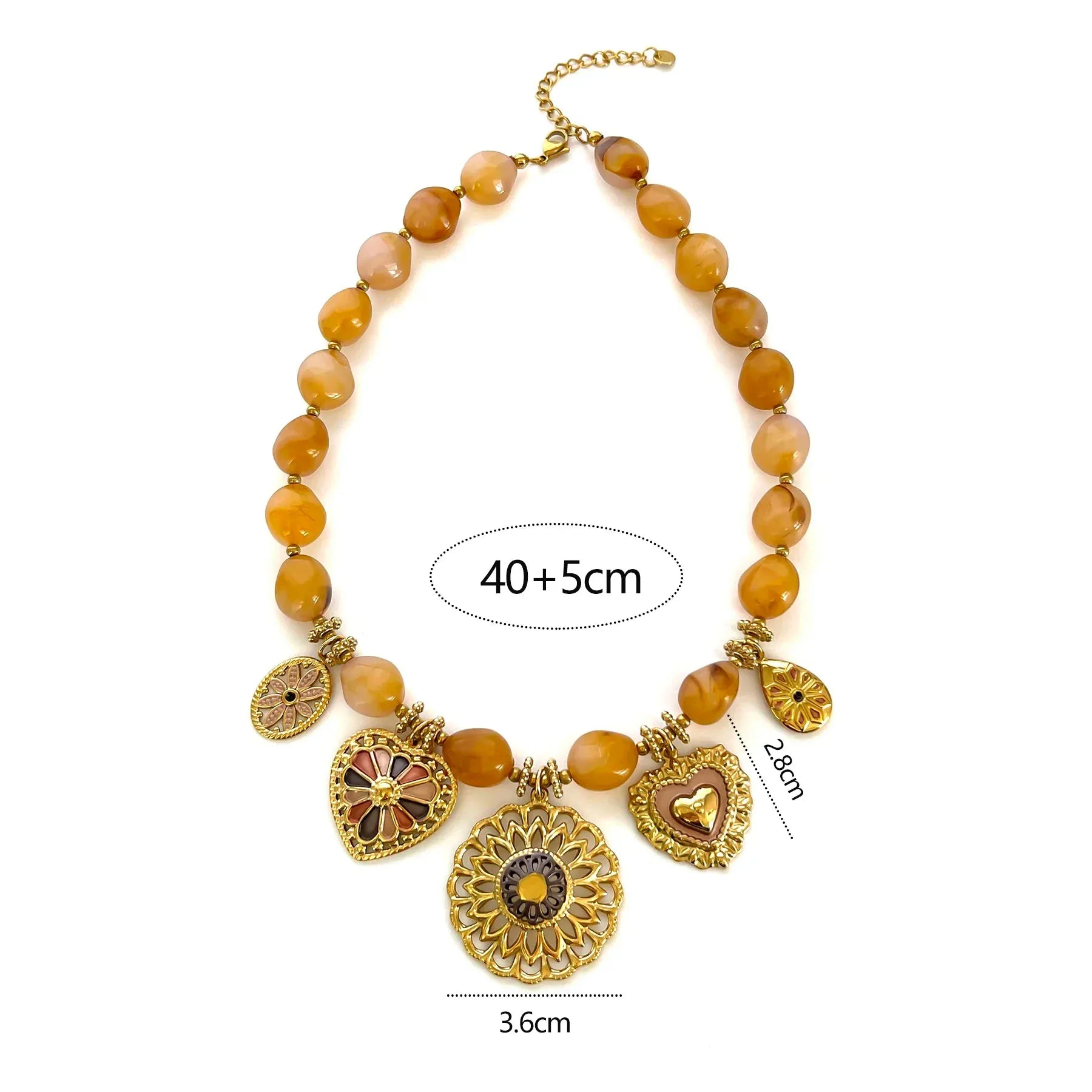 Collier Breloque Vintage