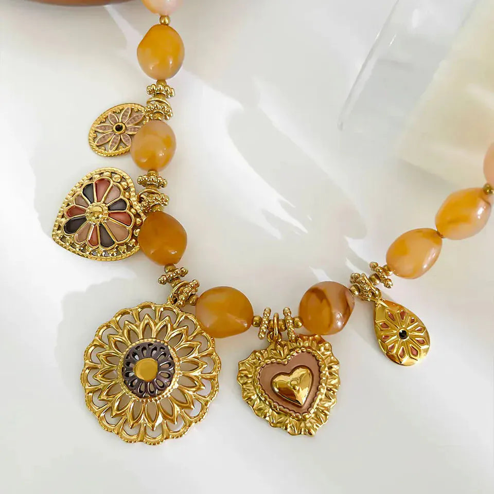 Collier Breloque Vintage