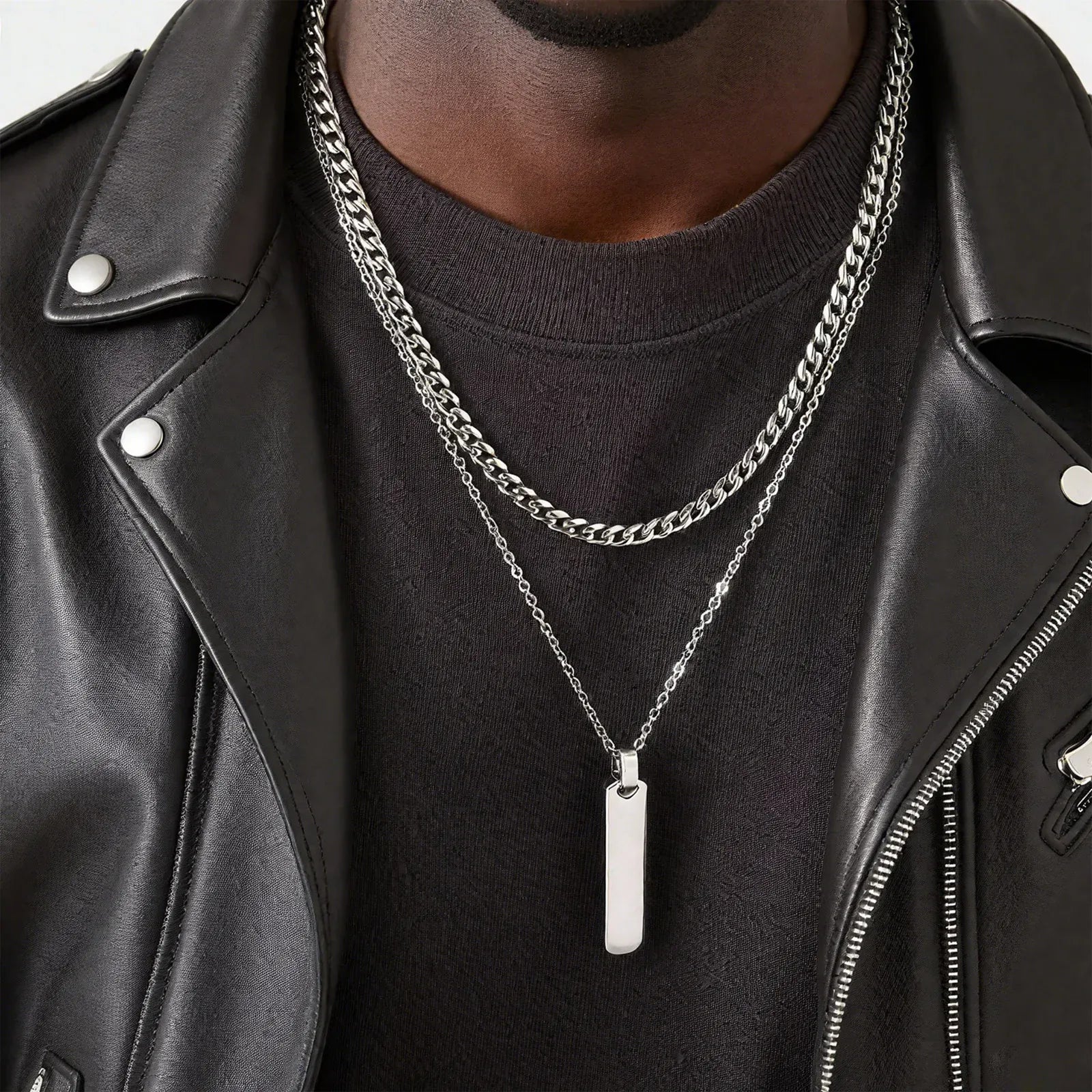 Collier Chaine Argent Homme