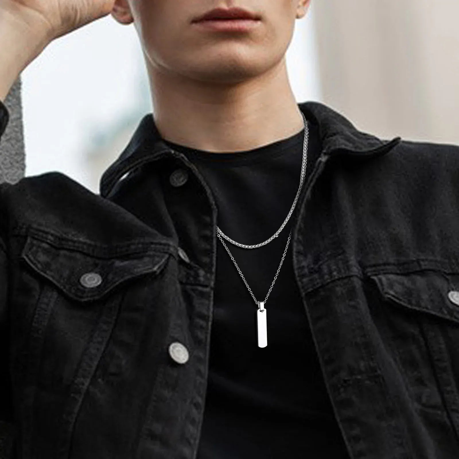 Collier Chaine Argent Homme