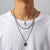 Collier chaine chinois homme